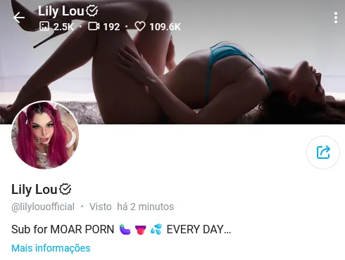 lilylouofficial OnlyFans Account